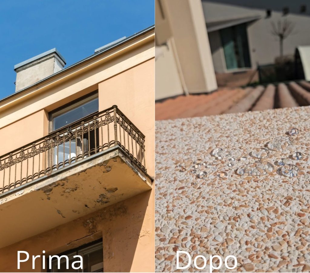 Trattamenti antinfiltrazione per terrazzi e docce